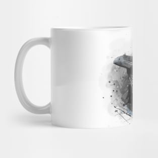 Crow bird art #crow #bird Mug